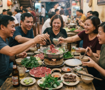 Bò tơ dùng tại quán: gọi lượng theo số người để tránh dư món