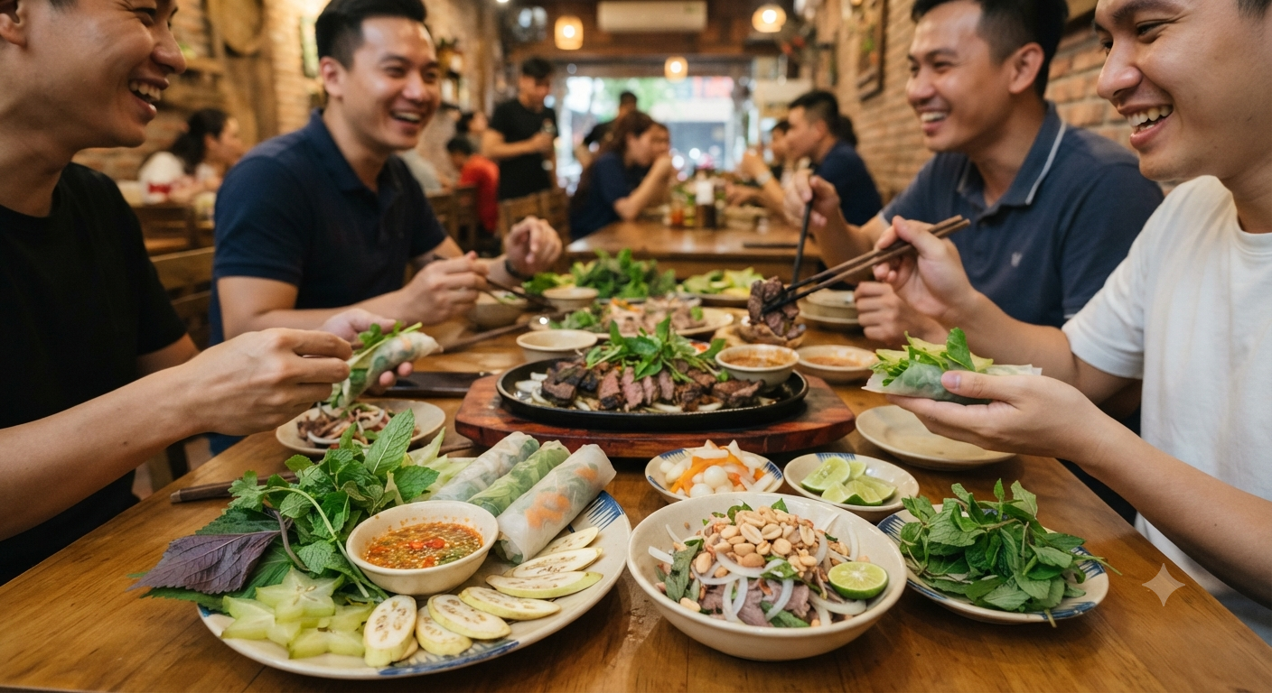 Vai trò quan trọng của các món ăn nhẹ trong bữa tiệc nhiều thịt