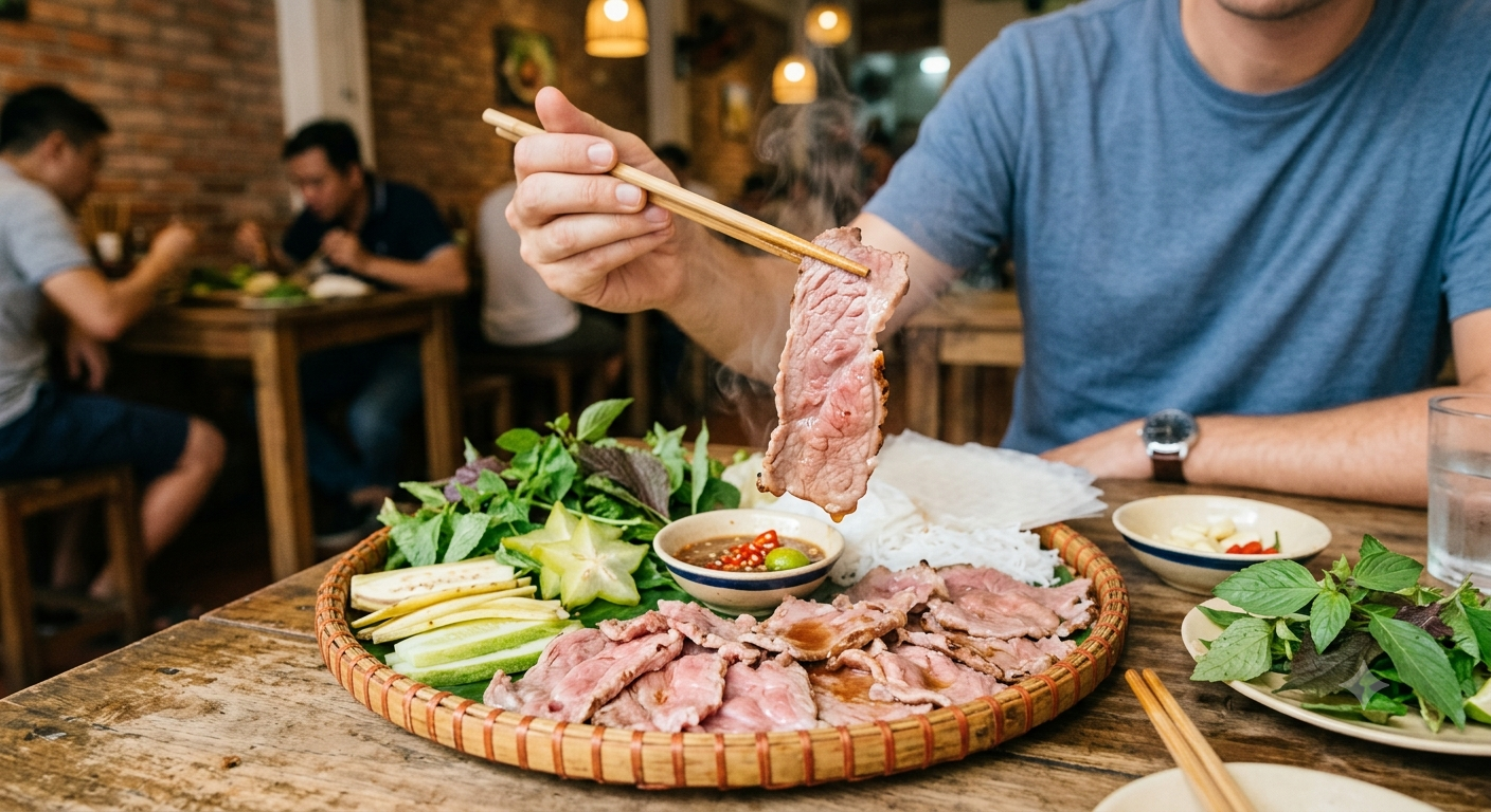 Vì sao thưởng thức bò tơ khi nóng là "kim chỉ nam"?